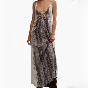 Free People Intimately‎ Bohemian Nights Maxi Nightgown Sz Small  NWT
